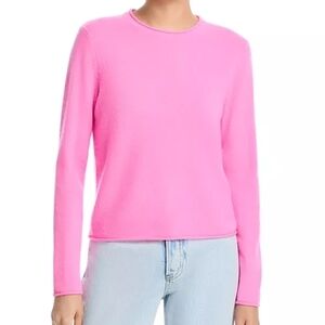 Aqua Fuchsia Long Sleeve Top